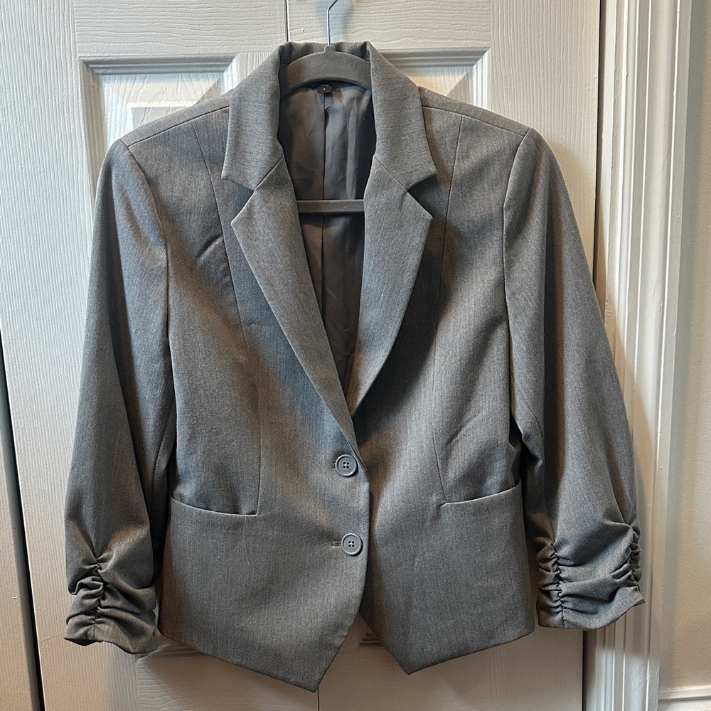 Express Women's Gray Blazer